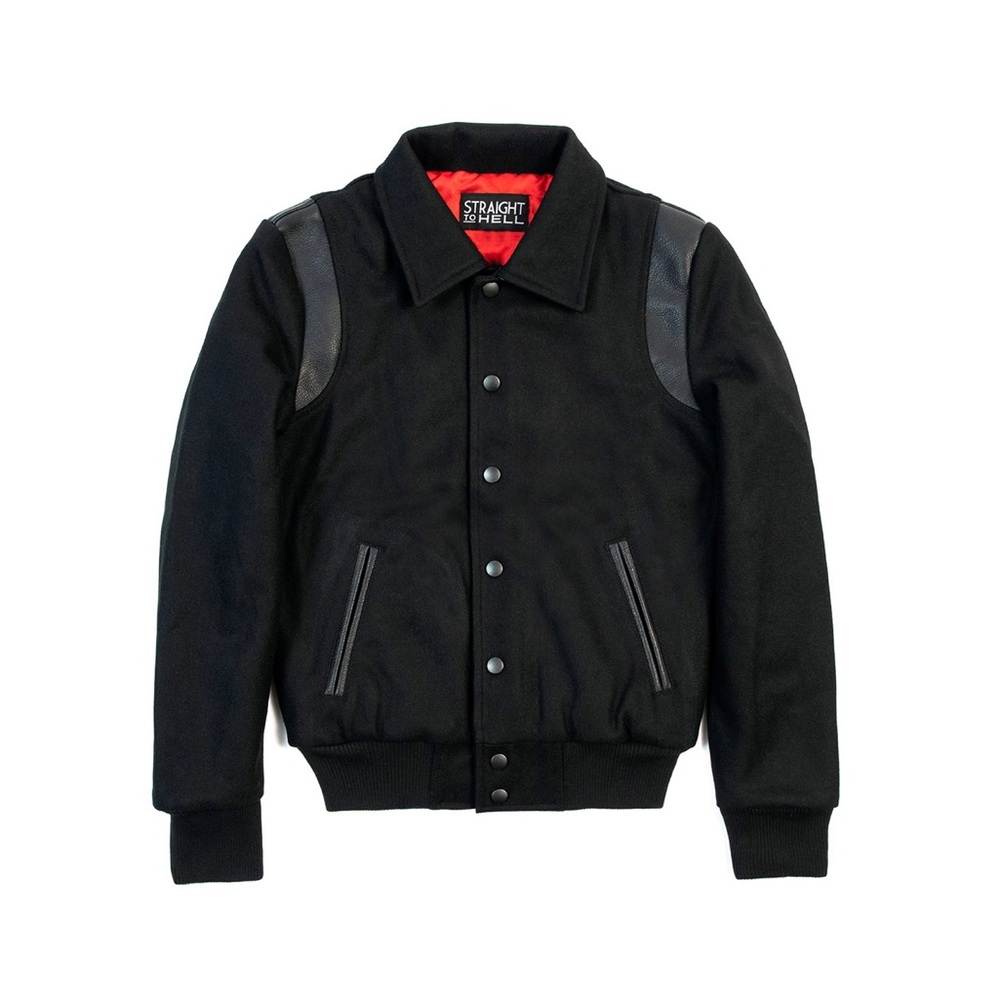 Brand New With Tag Unisex Straight To Hell Blended Wool Jacket Size Medium